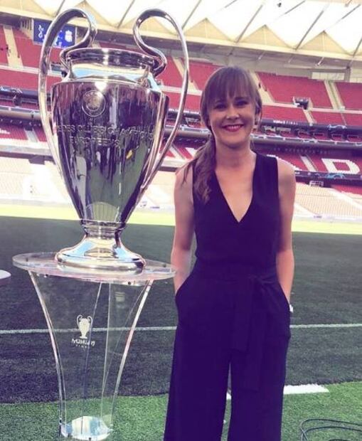 La Reimers tiene mucha experiencia narrando partidos en la Champions League. Foto: Especial