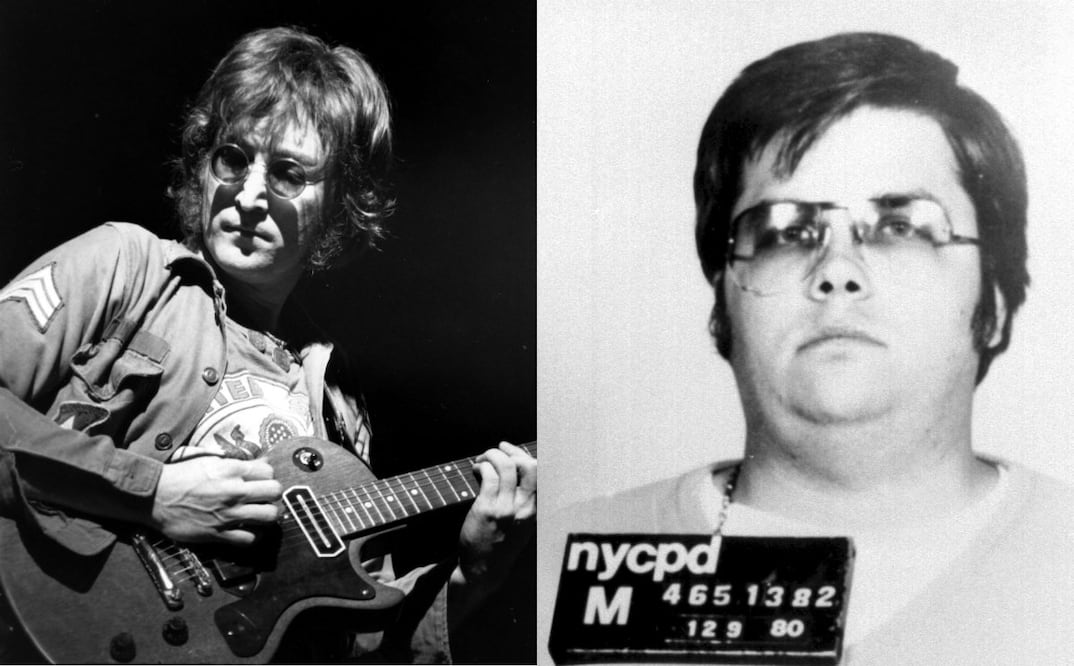 Foto: John Lennon de AP Photo/File y David Chapman de AFP Photo/NYC PD