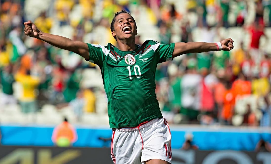 México se fue adelante al minuto 48 con la anotación de Govani Dos Santos. Foto: Imago7.