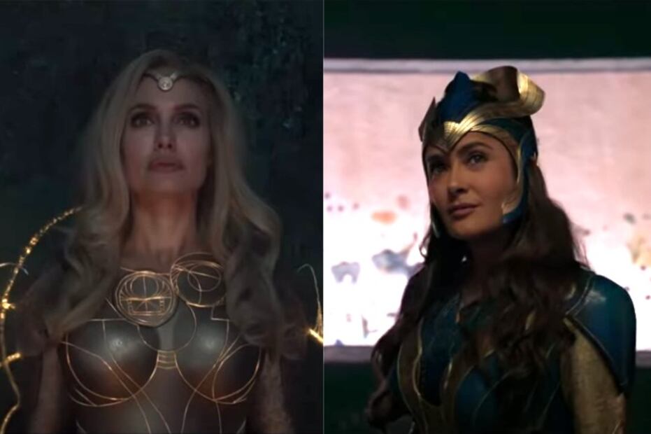 Así lucen los “Eternals” en sus trajes de superhéroes de Marvel