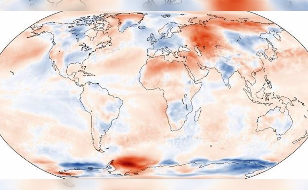 Anomalía de temperatura para mayo de 2021 - COPERNICUS