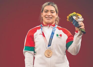 Aremi Fuentes recibe cheque sin fondos por su medalla en Tokio 2020