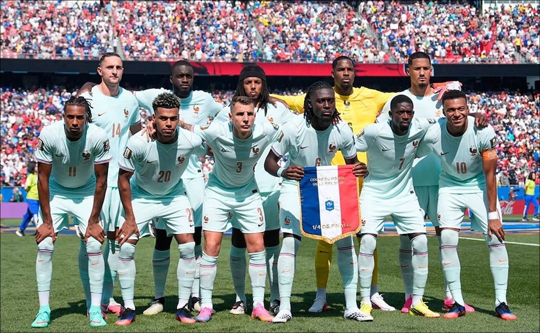 Francia alcanzó espectacular récord en Copas del Mundo luego de eliminar a Marruecos / FOTO: @equipedefrance