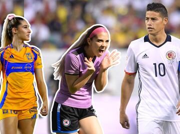 James Rodríguez ya comenzó a seguir en Instagram a Tatiana Flores y a Nailea Vidrio