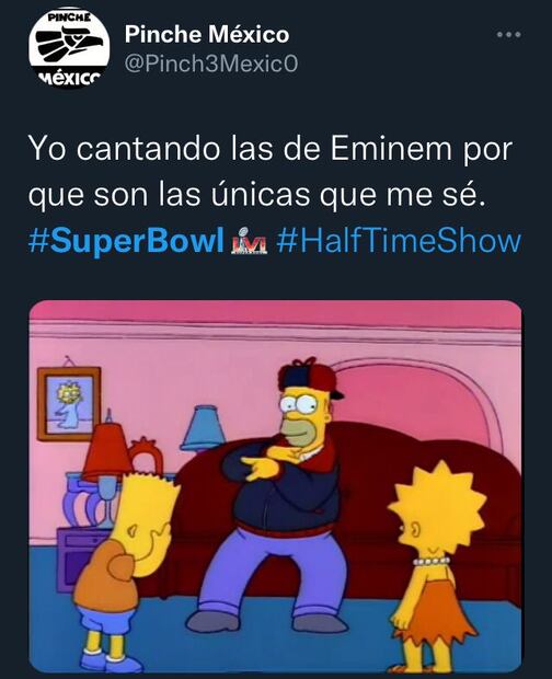 Los 10 mejores memes del show de medio tiempo del Super Bowl 2022
