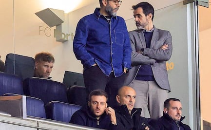 Martín Anselmi presenció el primer partido del Porto de Portugal