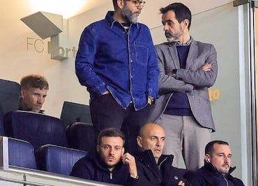 Martín Anselmi presenció el primer partido del Porto de Portugal