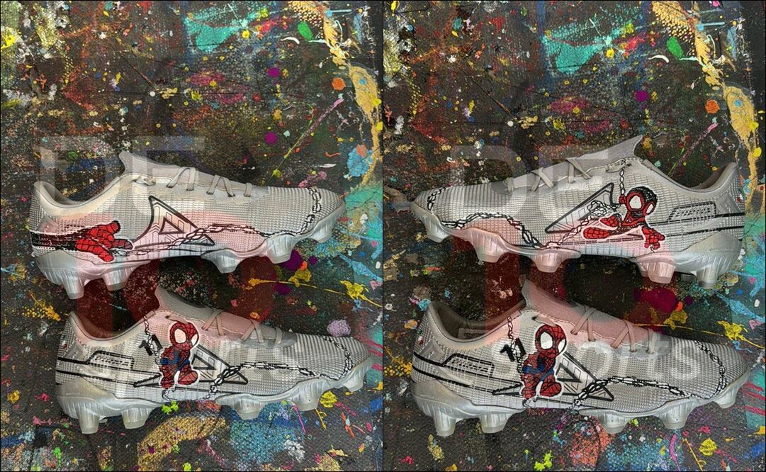 Jugadores de Chivas utilizarán zapatos con dibujo del Hombre Araña / FOTO: ESPECIAL