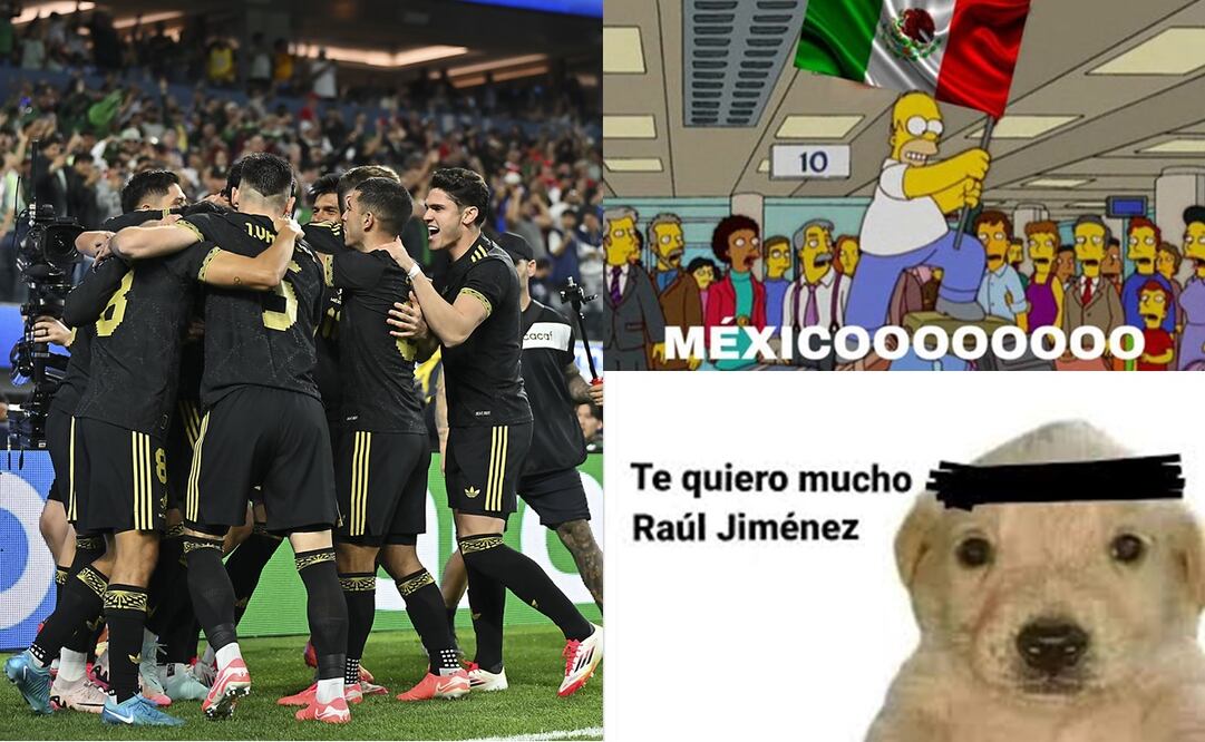 Así se dio la respuesta en redes sociales, tras la victoria de la Selección Mexicana - Fotos: Imago7/Especial