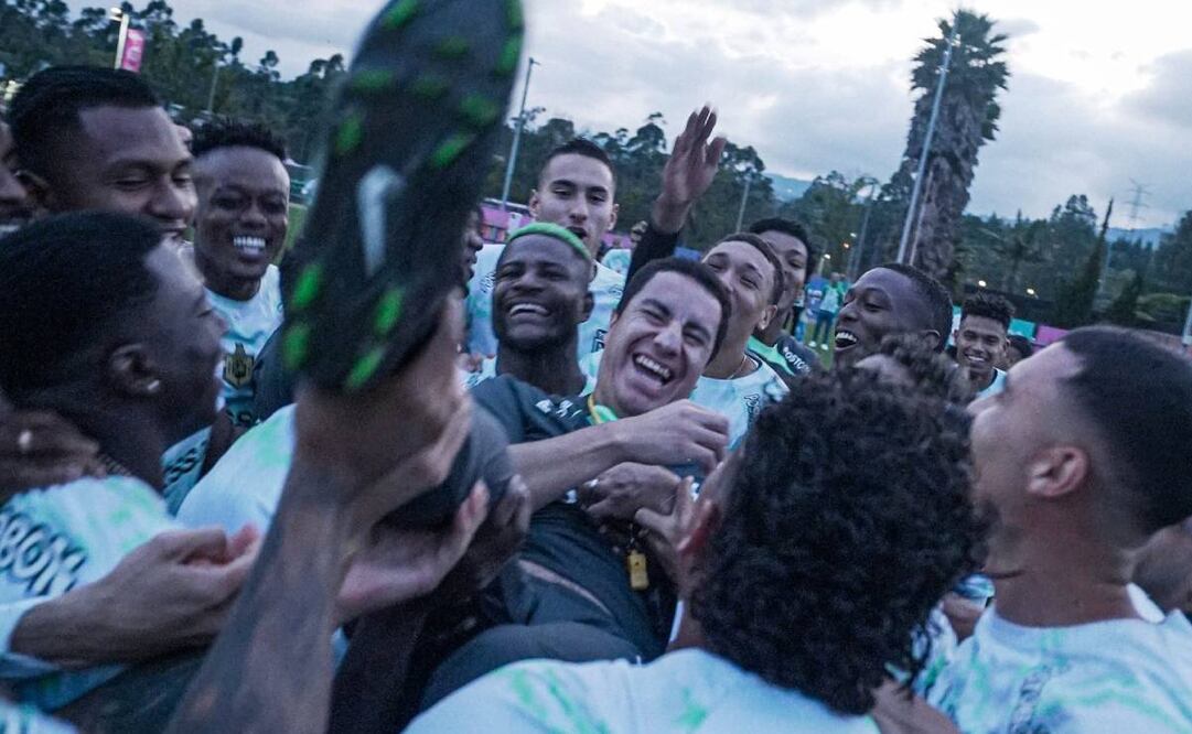 Efraín Juárez conquistó la Copa de Colombia. Foto: @nacionaloficial.