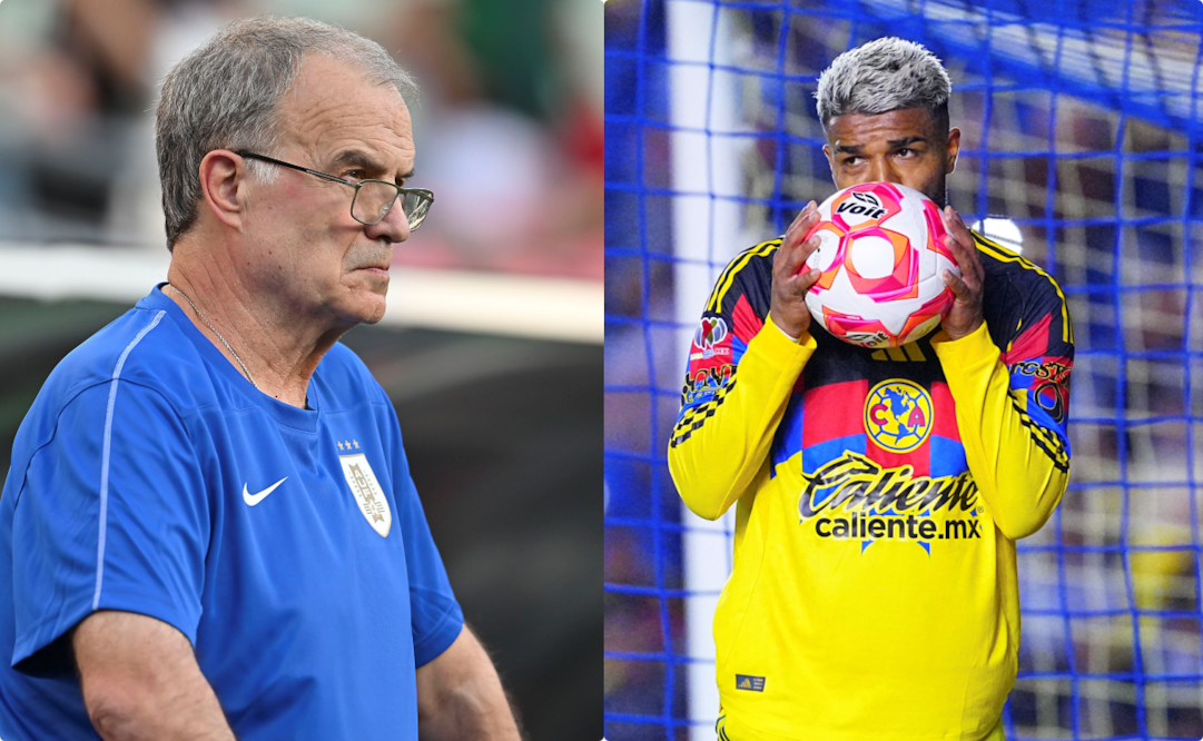 Marcelo Bielsa y Rodrigo Aguirre - Fotos: Imago7