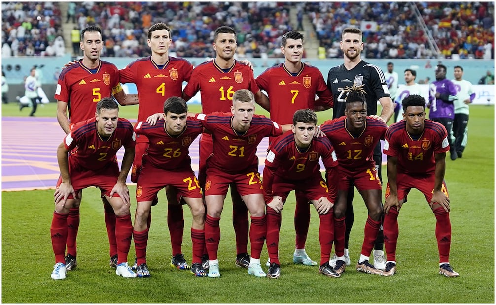 Selección española en Qatar 2022 Foto: Imago7