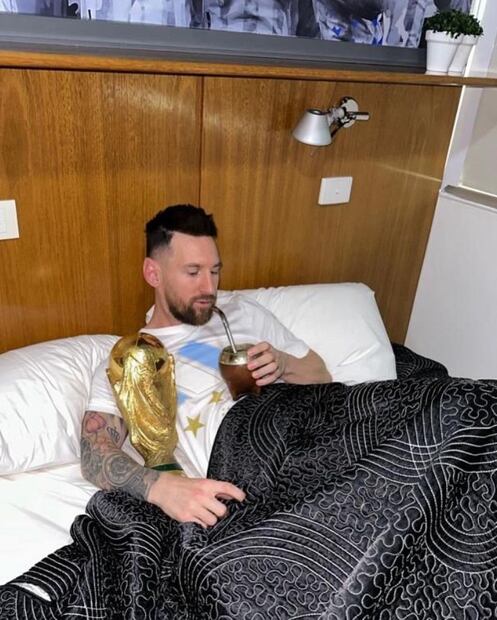 Explorando el trayecto de Messi. Fuente: Instagram @leomessi
