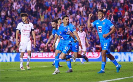 ¡La cima es suya! Con gol solitario de Nacho Rivero, Cruz Azul venció a las Chivas y sigue de líder