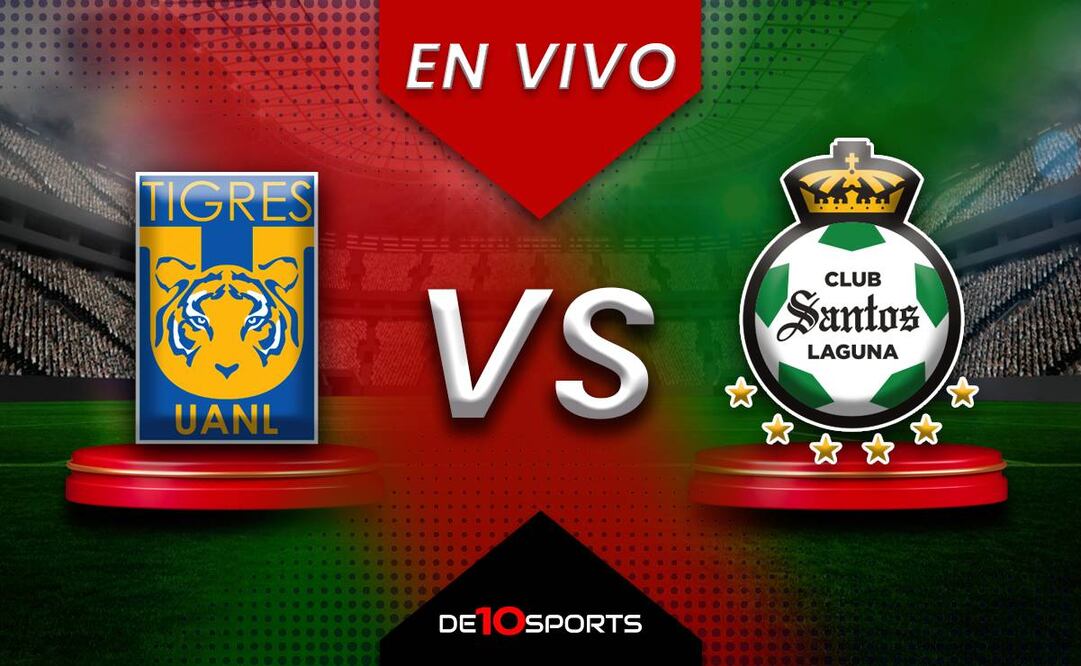 Tigres vs Santos EN VIVO: Juego ONLINE | Liga MX HOY | Jornada 12 | Clausura 2025