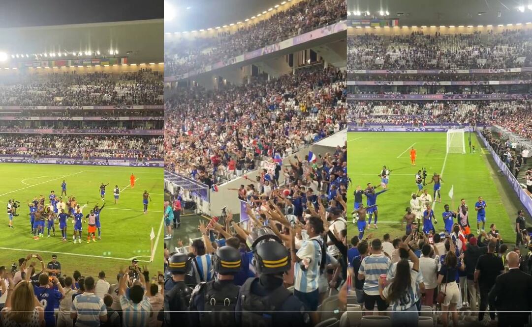 Los jugadores de Francia se burlaron de los argentinos luego de que eliminaron a su selección. Foto: Especial