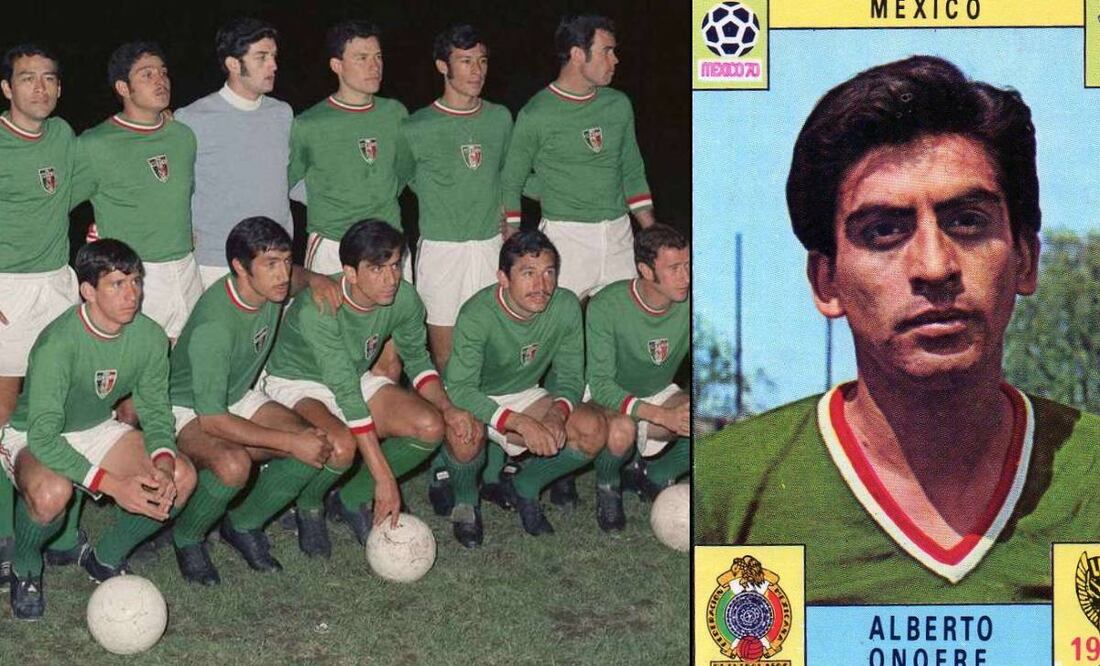 Alberto Onofre era la esperanza de México en el Mundial de 1970. FOTO: ESPECIAL