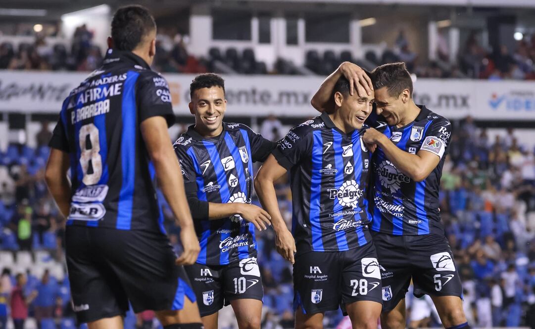 Querétaro en festejo de gol, durante el Apertura 2024 - Foto: Imago7