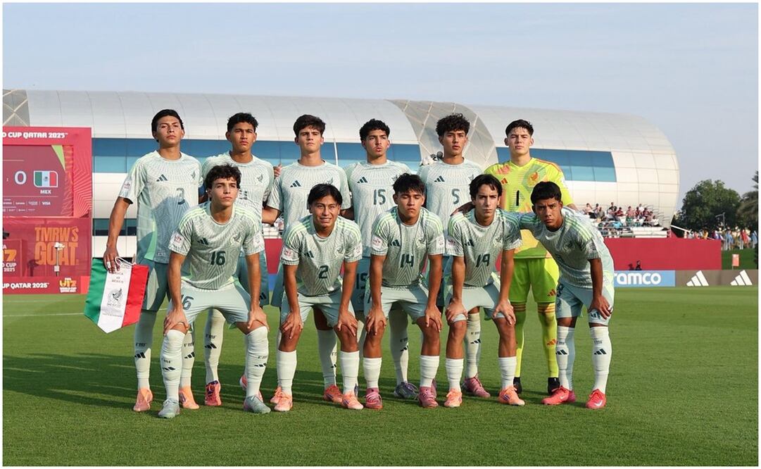 México Sub-17 en el Mundial de Catar Foto: @miseleccionsubs