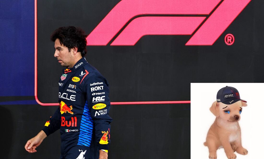 Así fue la respuesta en redes sociales, después de que Red Bull anunciara la salida del "Checo" Pérez - Foto: AFP/Especial