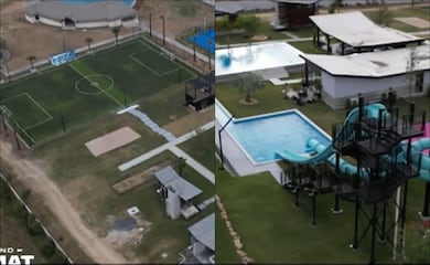 VIDEO: Gignac presume su impresionante mansión en Monterrey: alberca con toboganes, canchas de futbol y más 