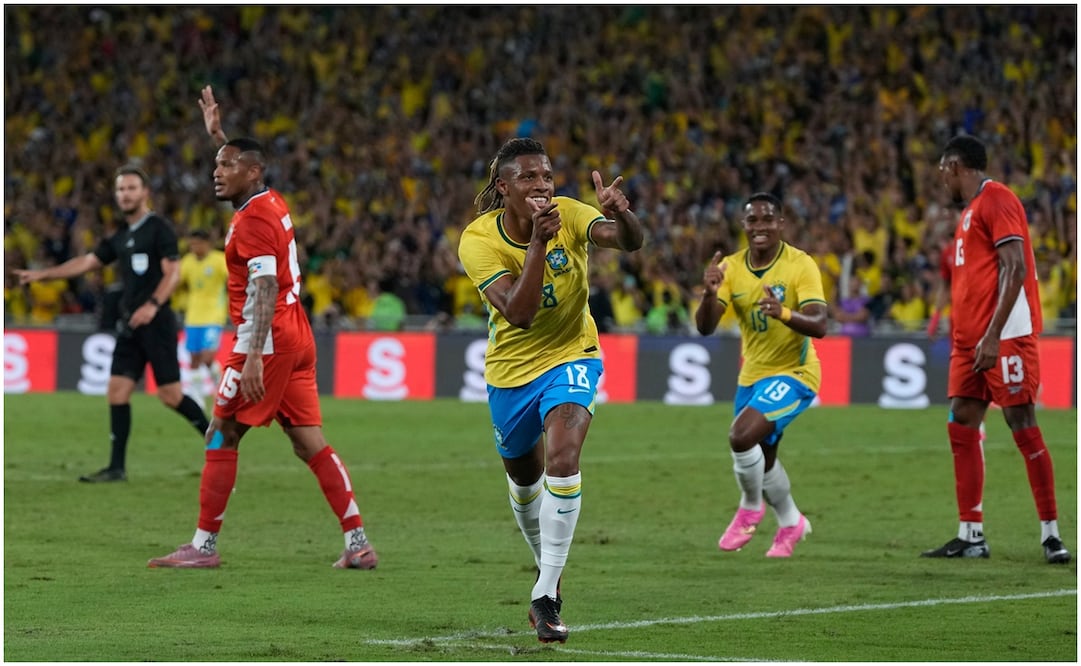 Brasil derrota a Panamá Foto: AP