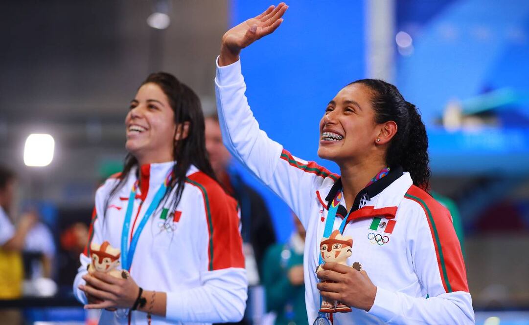 Gabriela Agúndez y Alejandra Orozco le dieron a México medallas de oro y plata. Foto: Imago7