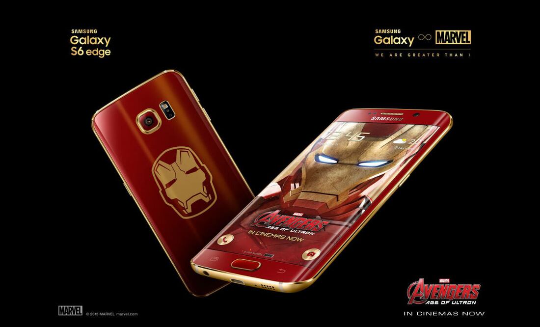 ¡Listo el Galaxy S6 Edge versión Iron Man!