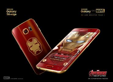 ¡Listo el Galaxy S6 Edge versión Iron Man!