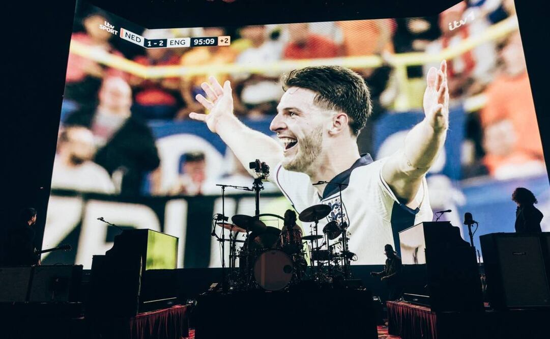 The Killers tocaron una de sus canciones favoritas para celebrar el pase de Inglaterra. Foto: @thekillers