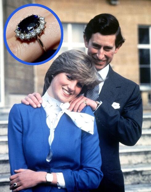 5 impresionantes anillos de compromiso en la realeza británica