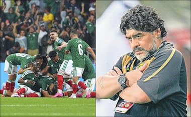 La vez que Diego Armando Maradona dijo que México no merecia el Mundial 2026. FOTOS: Imago7 / EFE