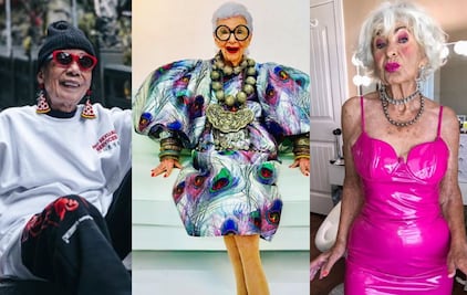 5 mujeres de la tercera edad que son influencer de moda