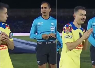 VIDEO: Santander le pregunta a Fidalgo si se va a quedar y el jugador de América le responde