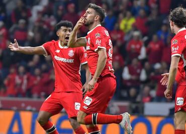 Paulinho está endiablado y rescató el empate de Toluca ante León