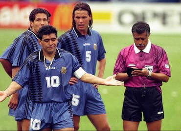 El día que Diego Armando Maradona dio positivo por dopaje en plena Copa Mundial