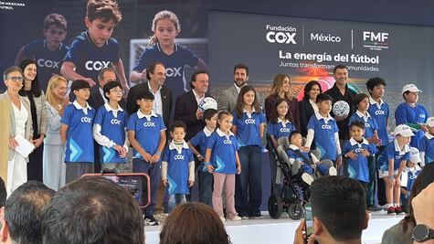 Fundación Cox y FMF impulsan el futbol para transformar comunidades. 