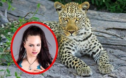 Leopardo ataca a modelo en sesión de fotos y la deja marcada de por vida