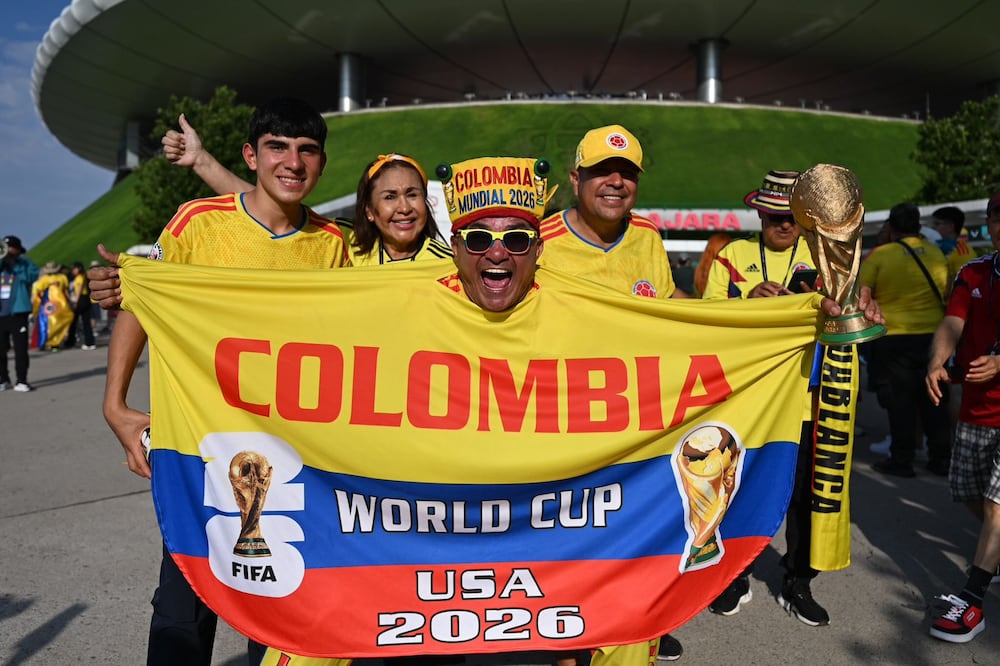 Colombia y Congo se enfrentan en el estadio Guadalajara / Foto: Diego Simón Sánchez - EL UNIVERSAL