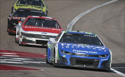 Daniel Suárez roza la gloria en Las Vegas y termina segundo en la NASCAR Cup Series