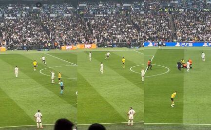 Par de espontáneos invadieron el campo en Final de Champions League y los jugadores ayudaron a detenerlos