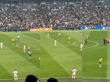 Par de espontáneos invadieron el campo en Final de Champions League y los jugadores ayudaron a detenerlos