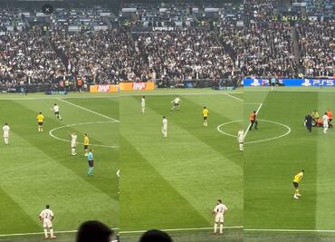 Par de espontáneos invadieron el campo en Final de Champions League y los jugadores ayudaron a detenerlos