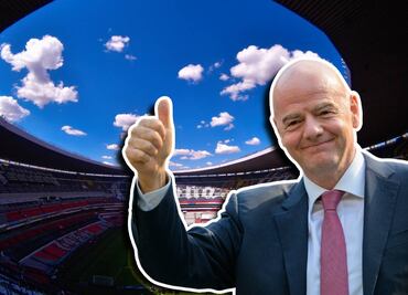 Gianni Infantino se rindió ante el Coloso: 'El Azteca no es solo un estadio, es el Vaticano del futbol'