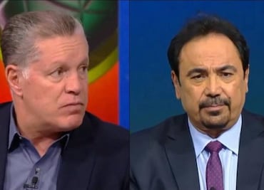 Hugo Sánchez explotó contra Ricardo Peláez en pleno programa: "Los mando a la mier..."