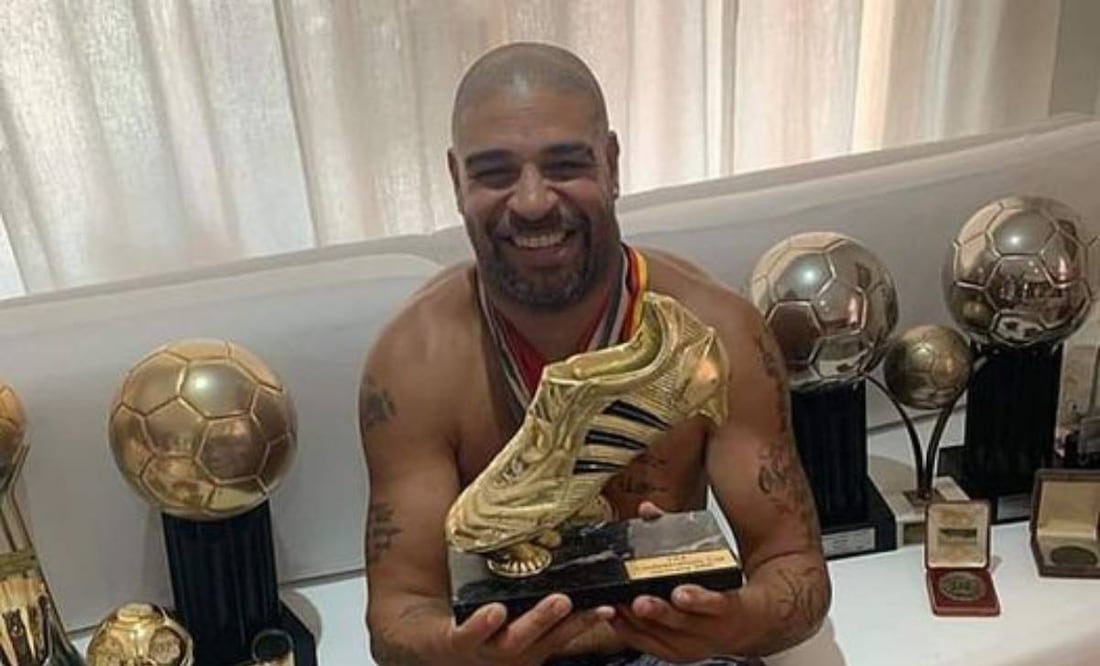 Adriano fue un exitosos jugador brasileño que ahora vive en una favela en Río de Janeiro. Foto: Especial