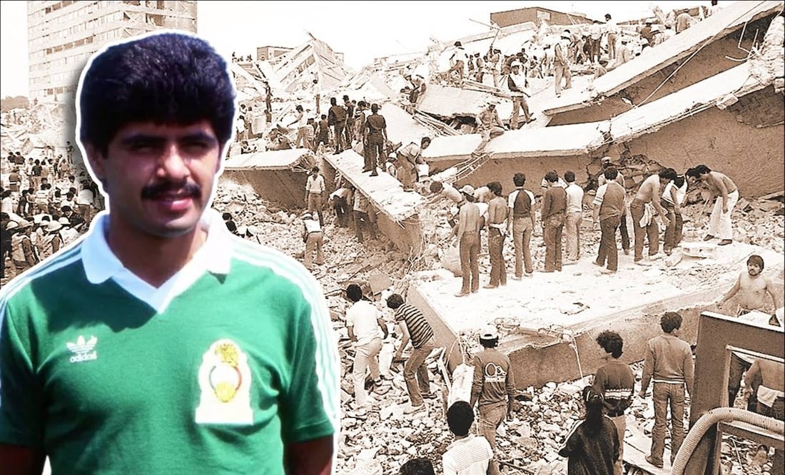 Luis Flores recordó cómo vivieron los jugadores del Tri el sismo de 1985. FOTO: Archivo | EL UNIVERSAL / ESPECIAL