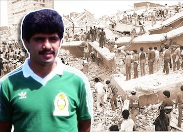 Selección Mexicana en el terremoto de 1985: “Iba por el puente y sentí el ‘jalón’", Luis Flores