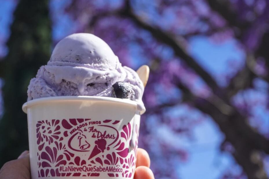 ¡De jacaranda! El helado de temporada para mitigar el calor de primavera