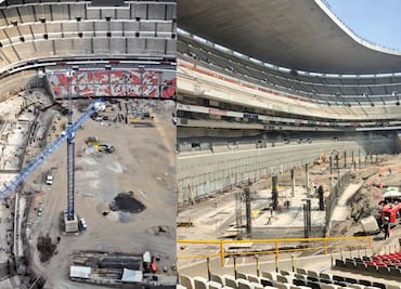 Revelan fotografías de la remodelación del Estadio Banorte; usuarios en redes se quejan del avance